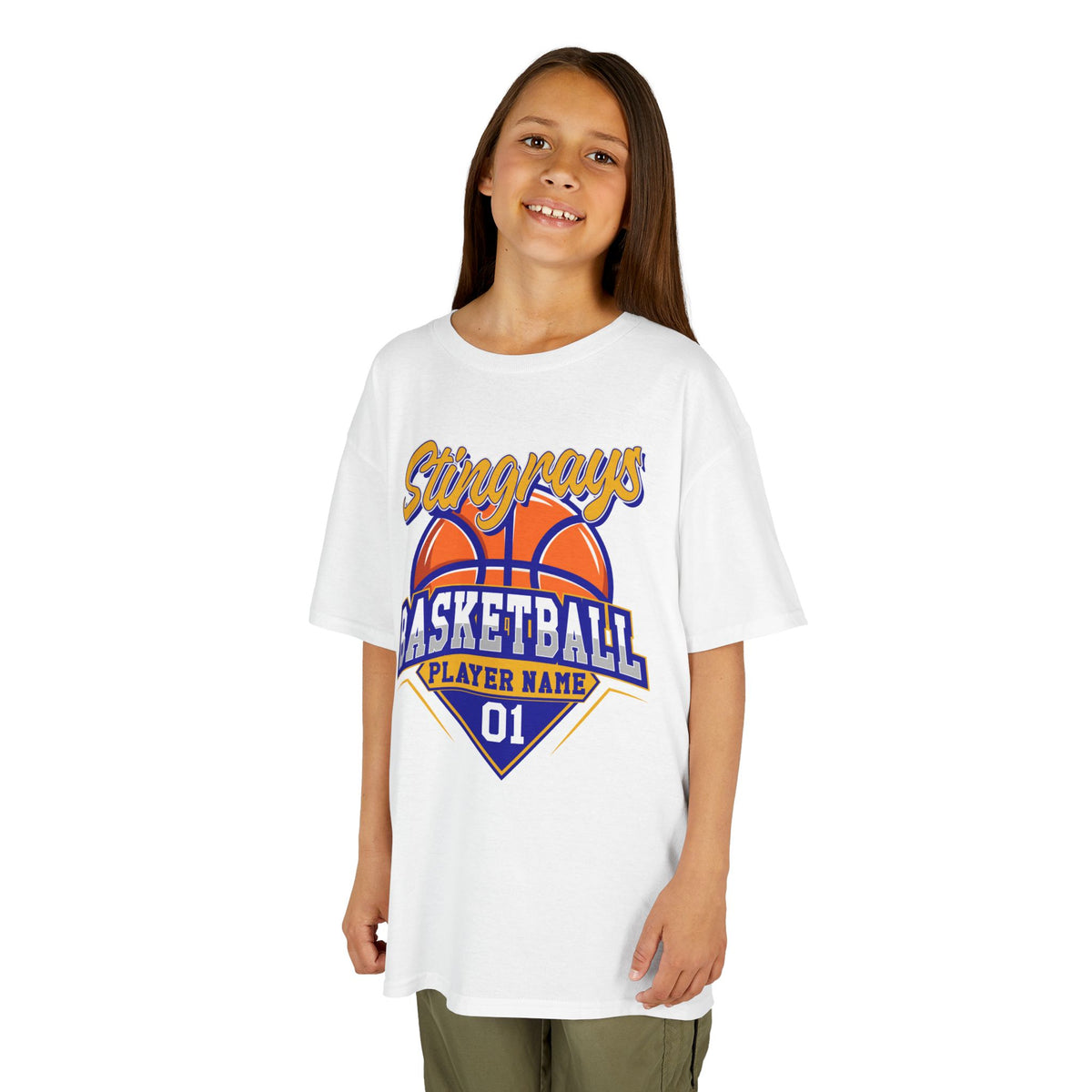 Stingrays Basketball Team Tee — Personalizable