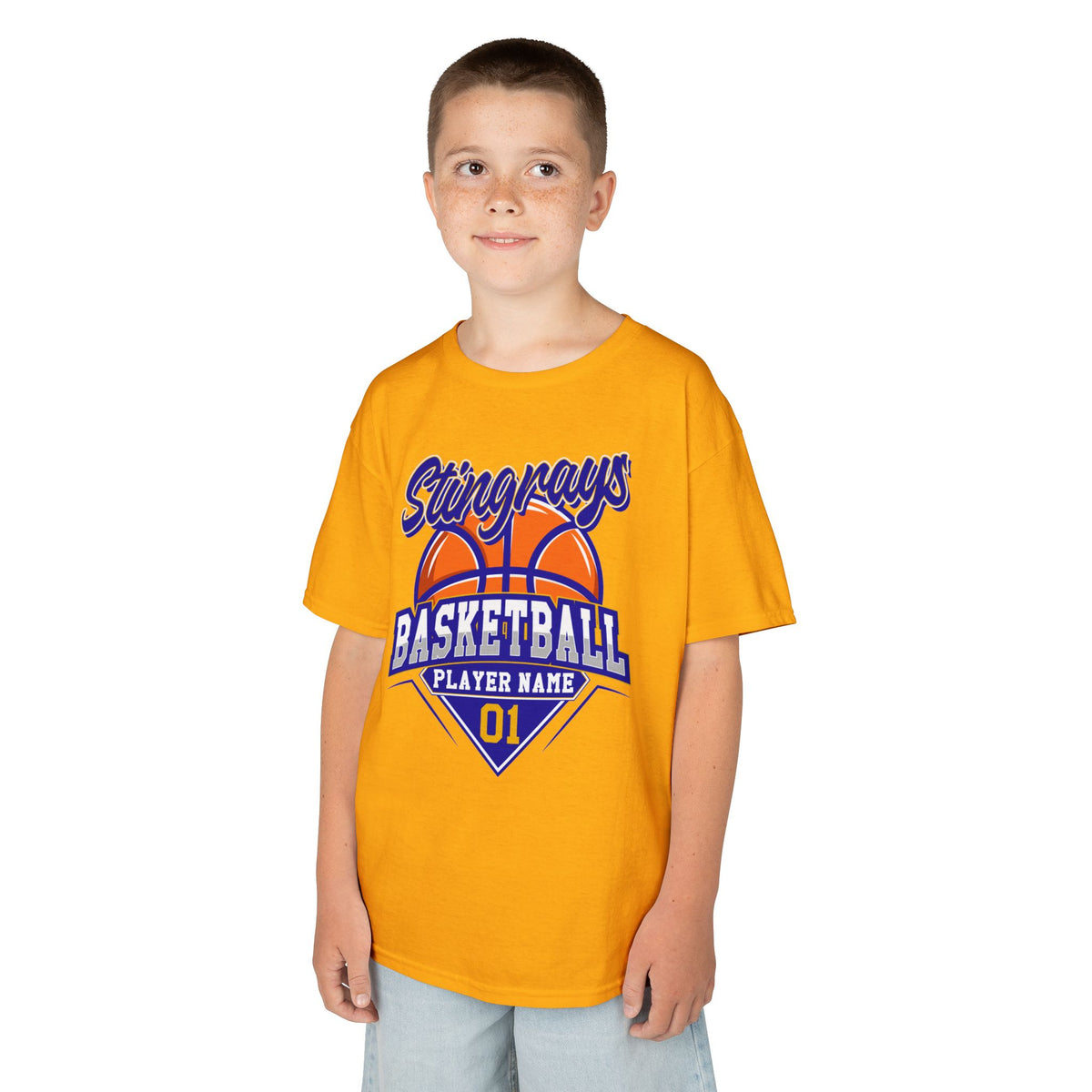 Stingrays Basketball Team Tee — Personalizable