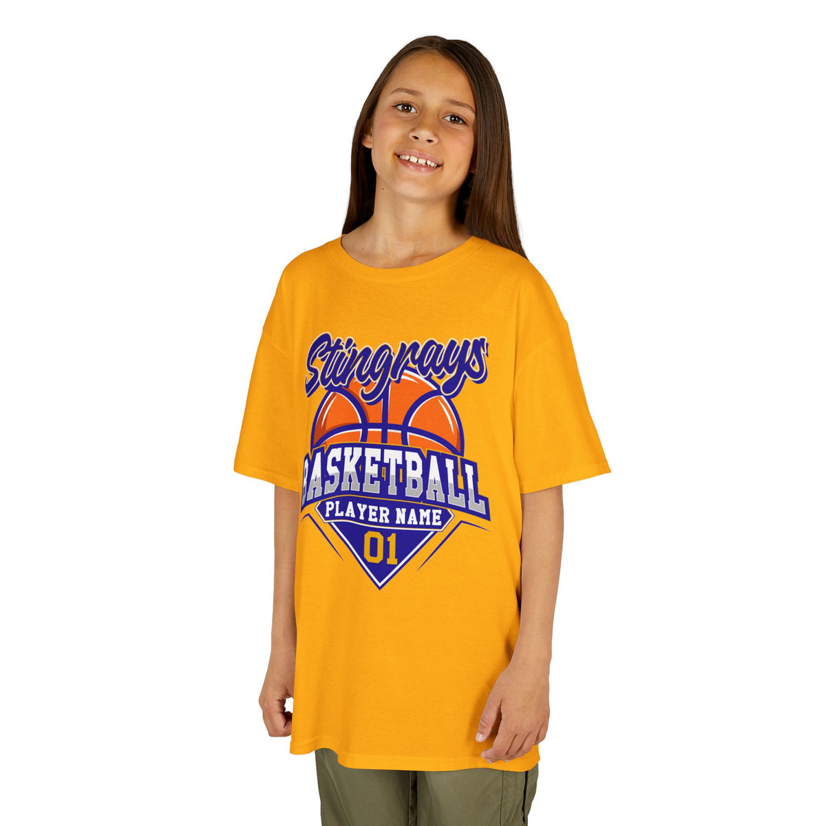 Stingrays Basketball Team Tee — Personalizable