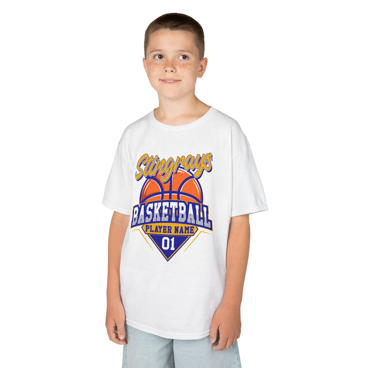 Stingrays Basketball Team Tee — Personalizable